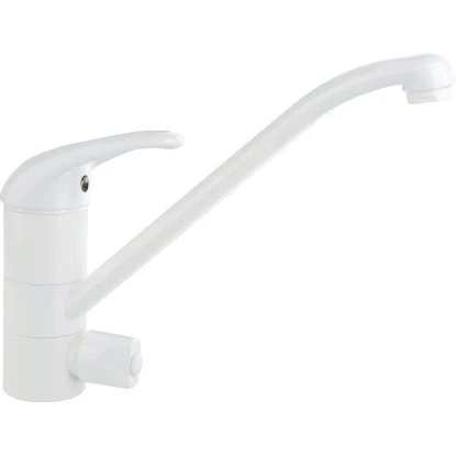 Sanitop-Wingenroth Küchenarmatur Concordia Weiß Mit Geräteanschluss 1 Sanitop-Wingenroth Küchenarmatur Concordia Weiß Mit Geräteanschluss