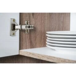 Respekta Küchenzeile Ohne E-Geräte 280 Cm Weiß Seidengl.-Eiche York -Grohe Store 7053788 4384 LBKB280EYW 09