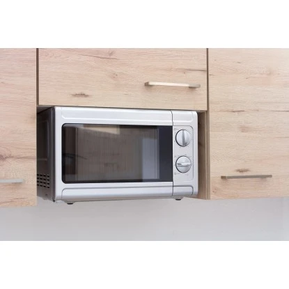 Flex-Well Singleküche Arizona 150 Cm Quarz Cubanit-San Remo Eiche 2 Flex-Well Singleküche Arizona 150 Cm Quarz Cubanit-San Remo Eiche – Bild 2