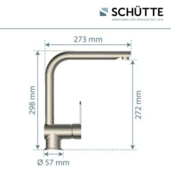 Schütte Spültischarmatur Rio Edelstahloptik -Grohe Store 766212 2759 006