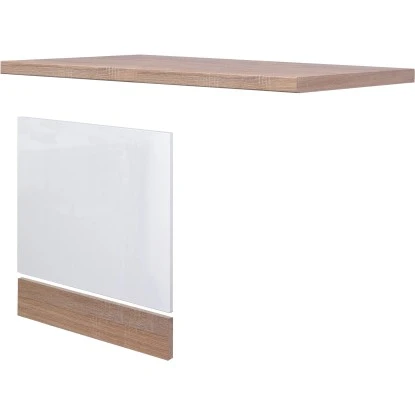 Flex-Well Exclusiv Geschirrspüler-Paket Teilintegriert Valero Weiß-Eiche 1 Flex-Well Exclusiv Geschirrspüler-Paket Teilintegriert Valero Weiß-Eiche