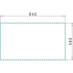 Pyramis Einbauspüle Athena 1 1/4B 1D Edelstahl -Grohe Store 820040 4891 3