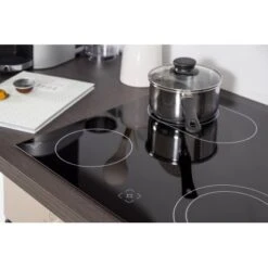 Respekta Premium Küchenzeile 240 Cm Schwarz Hochglanz-Eiche Grau -Grohe Store 8235 RP240ESC Kchenzeile 5