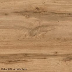 Held Möbel Küchenzeile Sorrento 210 Cm Anthrazit-Wotaneiche Ohne E-Geräte -Grohe Store 853268 11016600 12