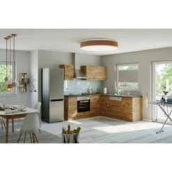 Held Möbel Küchenzeile Sorrento 210 Cm Wotaneiche-Wotaneiche Winkel -Grohe Store 853392 11016600 10