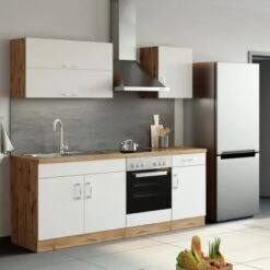 Held Möbel Klapphängeschrank Sorrento BxHxT 100 X 57 X 34 Cm Weiß-Wotaneiche -Grohe Store 853743 11016600 12