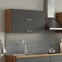 Held Möbel Klapphängeschrank Sorrento BxHxT 100x57x34 Cm Anthrazit-Wotaneiche 19 Held Möbel Klapphängeschrank Sorrento BxHxT 100x57x34 Cm Anthrazit-Wotaneiche -Grohe Store 853744 11016600 7