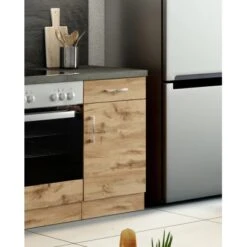 Held Möbel Unterschrank Sorrento 50 X 85 X 60 Cm Tür Schubk. + EL-Boden Wotanei. -Grohe Store 853763 11016600 13
