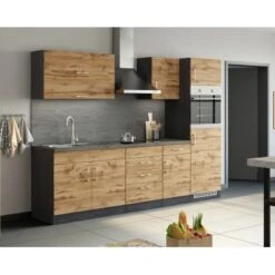 Held Möbel Unterschrank Sorrento 50 X 85 X 60 Cm Tür Schub. + EL-B. Wotan.-Graf. -Grohe Store 853764 11016600 14