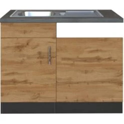 Held Möbel Spülzentrum Sorrento 110 X 85 X 60 Cm Blende + Sockel Wotan.-Graf.