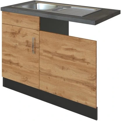 Held Möbel Spülzentrum Sorrento 110 X 85 X 60 Cm Blende + Sockel Wotan.-Graf. 2 Held Möbel Spülzentrum Sorrento 110 X 85 X 60 Cm Blende + Sockel Wotan.-Graf. – Bild 2