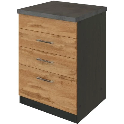 Held Möbel Kochfeldumbauschrank Sorrento 60 X 85 X 60 Cm 2 SK 1 AZ Wotan.-Graf. 1 Held Möbel Kochfeldumbauschrank Sorrento 60 X 85 X 60 Cm 2 SK 1 AZ Wotan.-Graf.