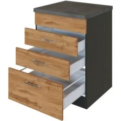 Held Möbel Kochfeldumbauschrank Sorrento 60 X 85 X 60 Cm 2 SK 1 AZ Wotan.-Graf. 16 Held Möbel Kochfeldumbauschrank Sorrento 60 X 85 X 60 Cm 2 SK 1 AZ Wotan.-Graf. -Grohe Store 853851 11016600 3