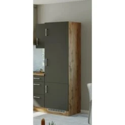 Held Möbel Kühlschrankumbau Sorrento 60 X 200 X 60 Cm Nische Anthra.-Wotaneiche -Grohe Store 853853 11016600 9