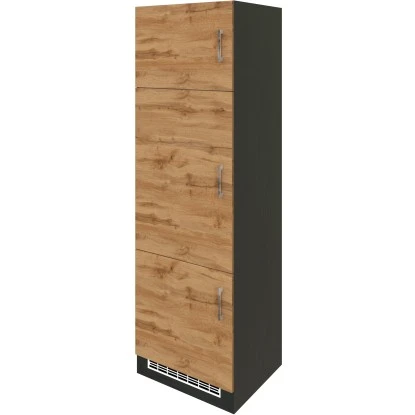 Held Möbel Kühlschrankumbau Sorrento B60x H200x T60 Cm Nische Wotaneiche-Grafit 1 Held Möbel Kühlschrankumbau Sorrento B60x H200x T60 Cm Nische Wotaneiche-Grafit