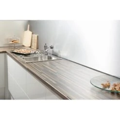 Küchenrückwand 296 Cm X 58,5 Cm Aluminium (Alu 273) -Grohe Store 854741 picture 2