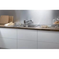 Küchenrückwand 296 Cm X 58,5 Cm Aluminium (Alu 273) -Grohe Store 854741 picture 3