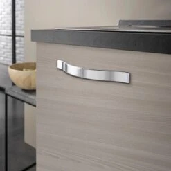 Marinelli Cucine Küchenzeile Bea 195 Cm Holzoptik - Weiß -Grohe Store 8783516 2657 8