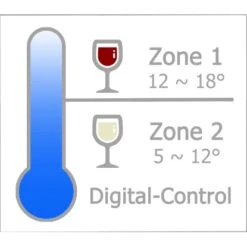 Silva Homeline Weinkühlschrank WKS 1-112 Edelstahl -Grohe Store 9004489002495 2254 02