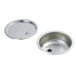 Grohe Store 32 Rundbecken-Set Edelstahl Mit Korb Und Brett