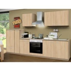 Menke Küchenzeile Classic 300cm Sonoma-Eiche Nachbildung