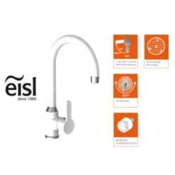 Eisl Spültischarmatur Diziani Weiß-Chrom -Grohe Store armaturdizianiweisschrom 5