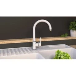 Eisl Spültischarmatur Diziani Weiß-Chrom -Grohe Store armaturdizianiweisschrom 6