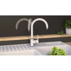 Eisl Spültischarmatur Diziani Weiß-Chrom -Grohe Store armaturdizianiweisschrom 7