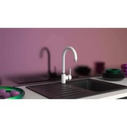 Eisl Spültischarmatur Diziani Weiß-Chrom -Grohe Store armaturdizianiweisschrom 9