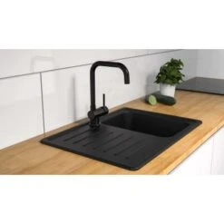 Eisl Spültischarmatur Futura Schwarz-Matt 9 Eisl Spültischarmatur Futura Schwarz-Matt -Grohe Store armaturfuturaschwarzmatt 4