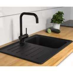 Eisl Spültischarmatur Futura Schwarz-Matt 11 Eisl Spültischarmatur Futura Schwarz-Matt -Grohe Store armaturfuturaschwarzmatt 5